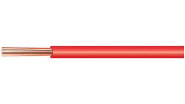 [87231] Wire LIY-V 0,25mm² Rød
