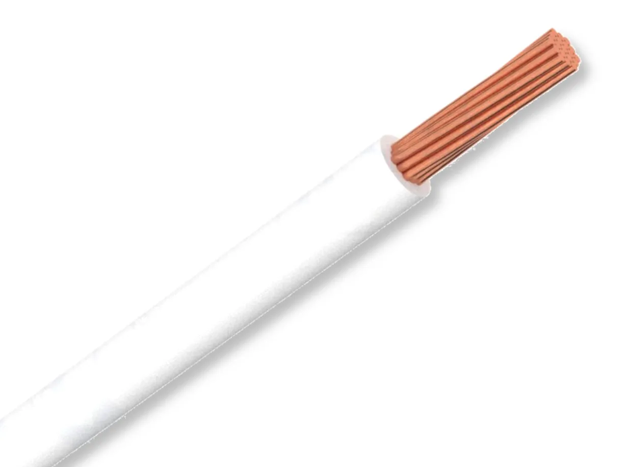 [87246] Wire H05V-K 0,5mm² Hvid