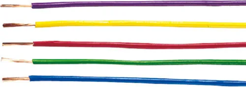 [87254] Wire Stranded H05V-K 1,0mm² Rød