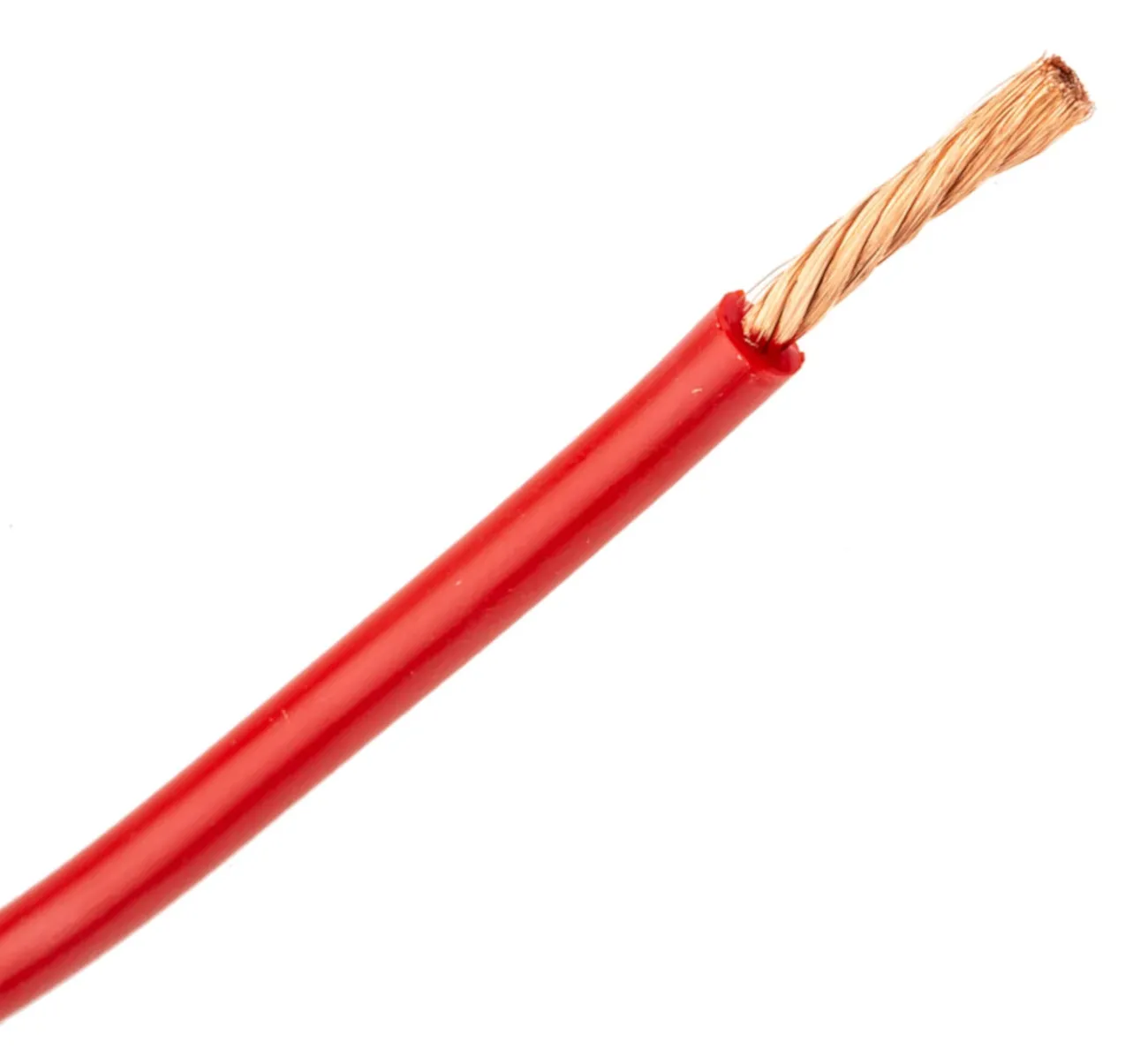 [87259] PVC-ledning H07V-K 1,5mm² Rød
