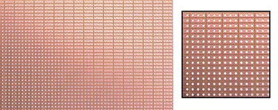 [87433] Board with Dots/Strips 160x100mm