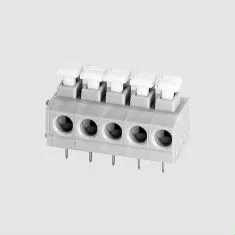[87572] Spring Term. Blck 250V 2-Pole Lever Grey