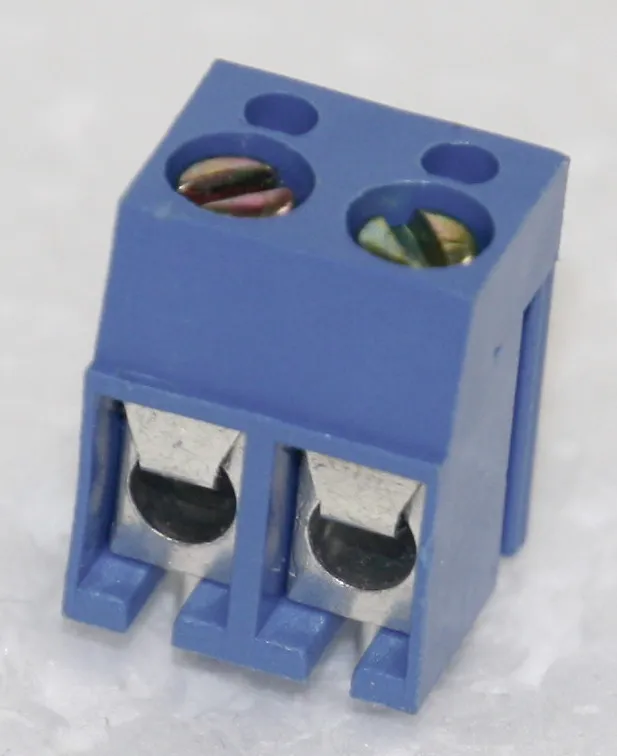 [87589] Terminal Block 250V 2-Pole Blue