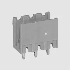 [87626] Box Header 5,08 Vert. 3-Pole Closed End