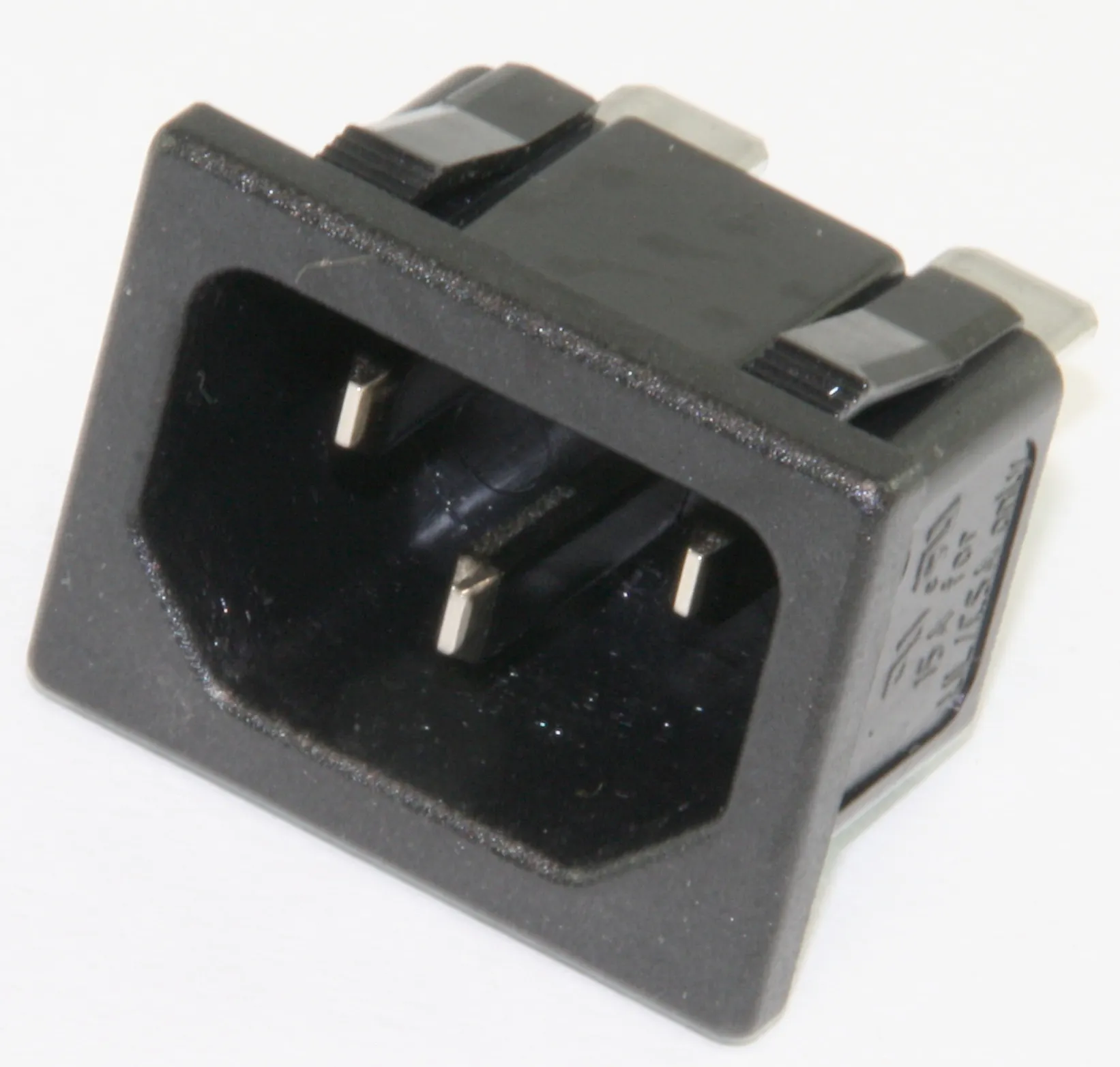 [87810] IEC C14 Power Connector, Snap-In