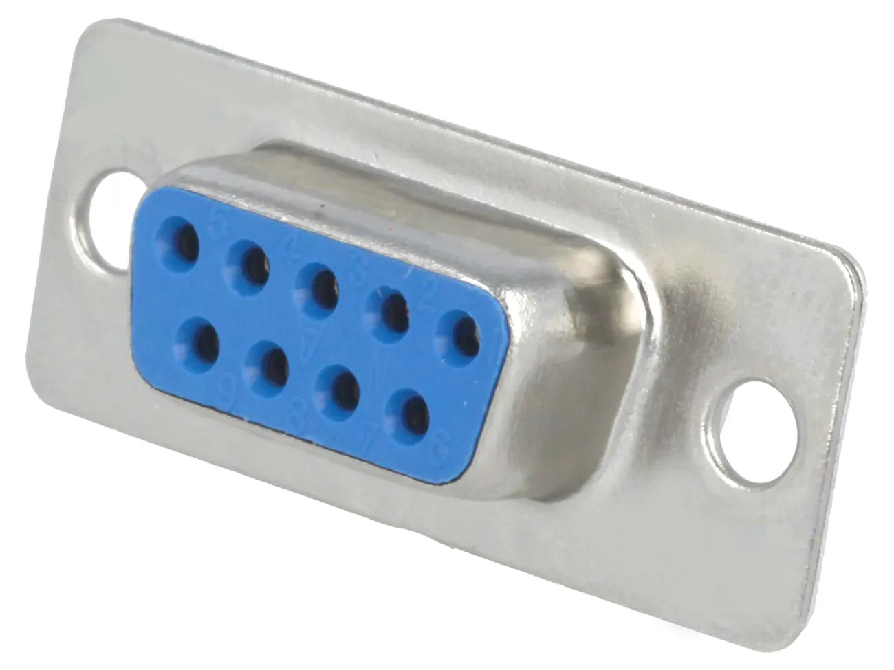 [87879] D-Sub Socket 9-Pole Solder Hun