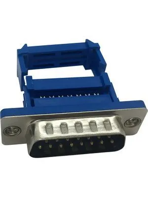 [87936] D-Sub Plug - 9 pol han til fladkabel