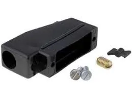 [87964] D-Sub-Hood 15-Pole Side Entry
