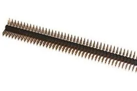 [88147] Pin Header 100-Pole Angled 2R Au/GOLD