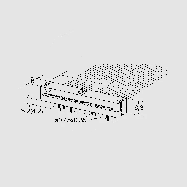 [88211] IDC PC-Connector 50-Pole