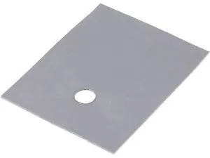 [89211] Silicone Insulator 0,3mm TO-3P 20x25mm.