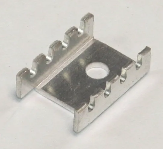 [89264] Køleplade Alu Til TO-220 13,3x19,1x6,35mm