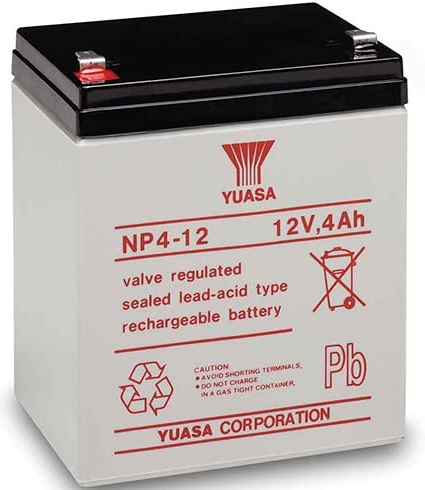 [89653] Lead-Acid Rech. Battery 12V/4,0Ah