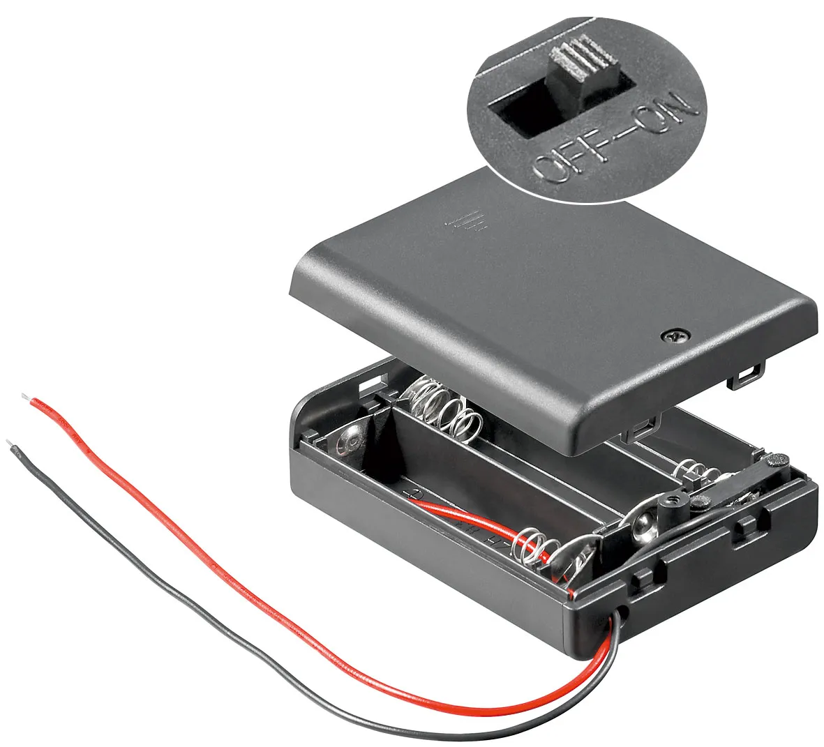 [89695] Batteriholder 3xAA