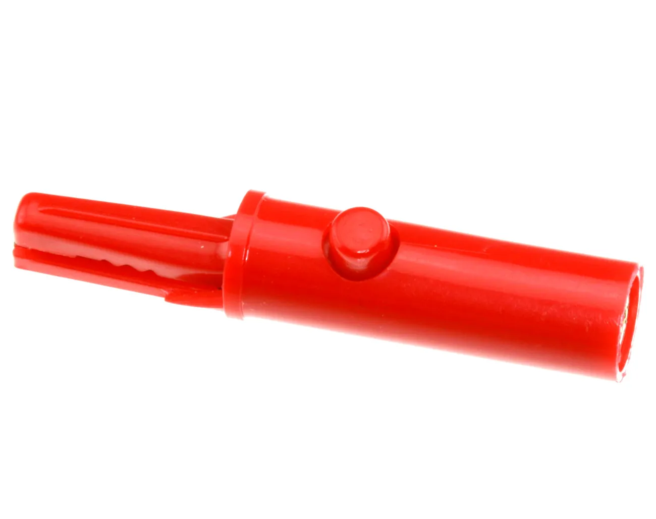 [90400] Crocodile Clip Insulated Red/Rød
