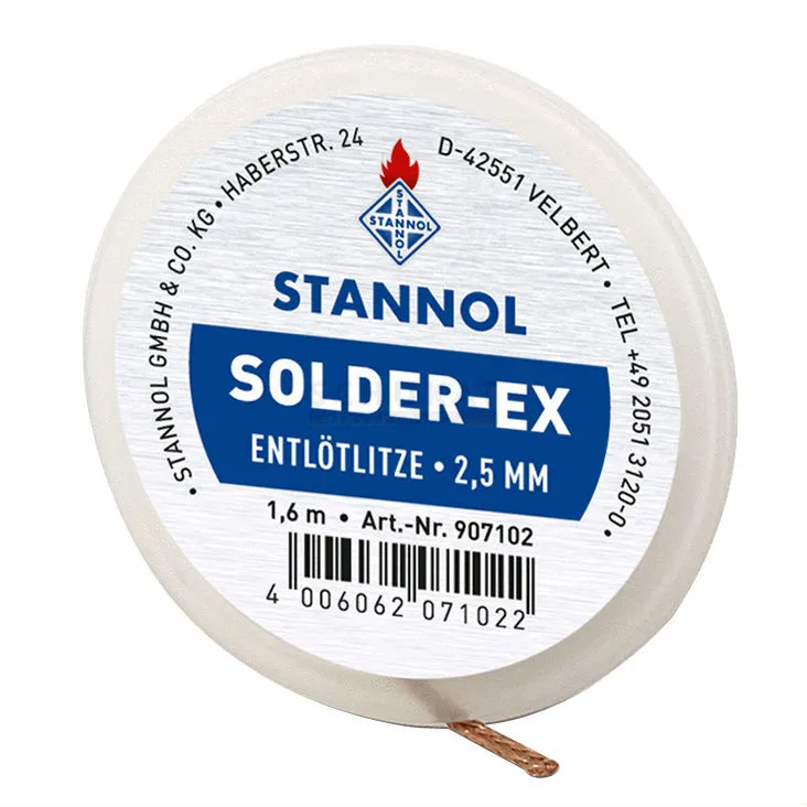 [90857] Tinsugetråd, 2,5mm, 1,6m., blå