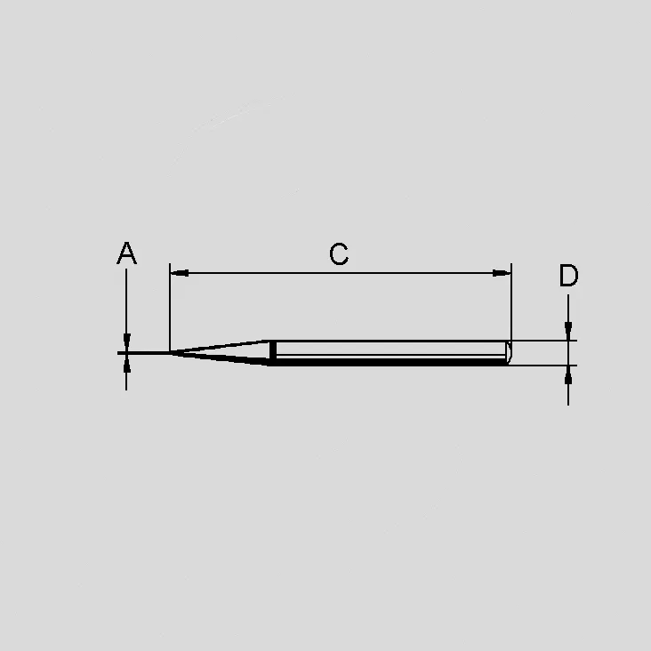[90986] Soldering Tip 30S Pencil 1,1mm