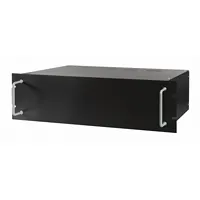 [91257] 19" rack kabinet sort 3HE
