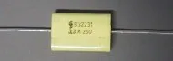 [91459] Kond. 3,3uF 250Vdc 10% Axial