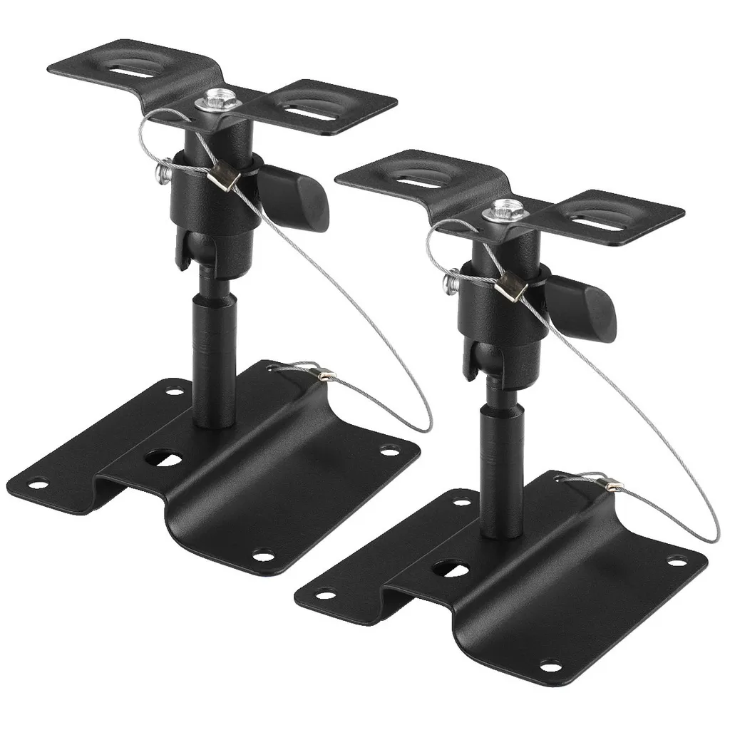 [91576] Universal væg- og loft-ophæng, 2 stk., 5kg, sort