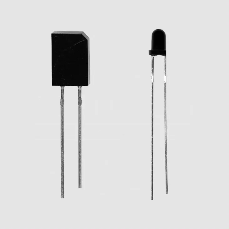 [92365] PIN Photodiode Black 70μA Side View