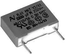 [92824] MKT Capacitor Y2 100nF 300V P22,5