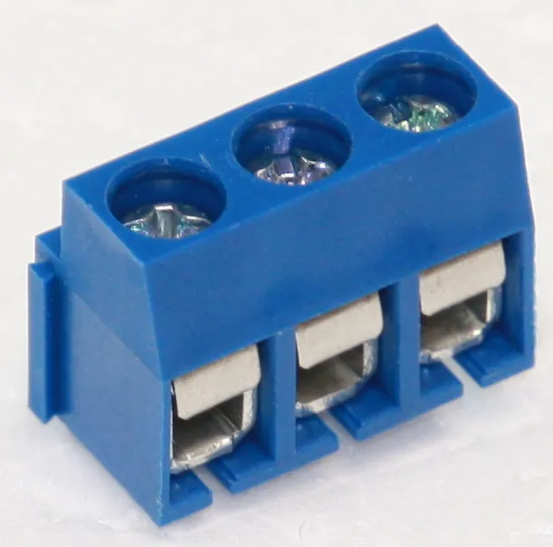 [93017] Term.Block 300V 3-Pole Blå