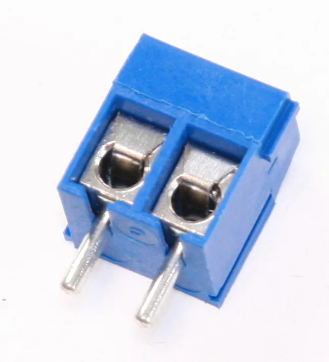 [93018] Term.Block 125V 2-Pole (h) Blue