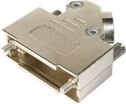 [93074] Metal-D-Sub-Hood 45° 37-Pole