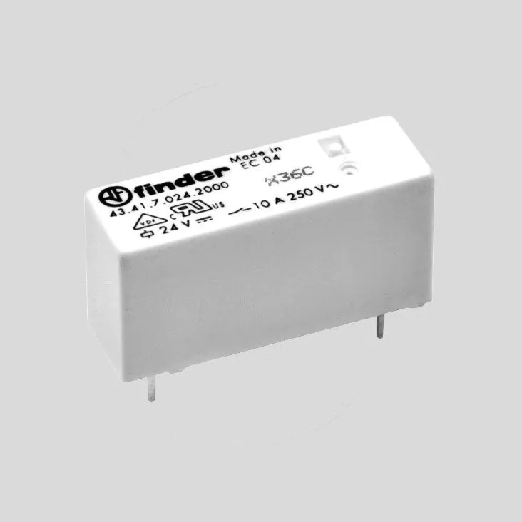 [93163] Relay SPDT 10A 24V 2300R AgCdO 43.41.7.024.2000