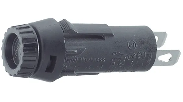[93275] SCHURTER VDE Fuse Holder 5x20 Snap-In