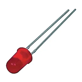 [93360] Lysdioder 5 mm, diffus rød, standard