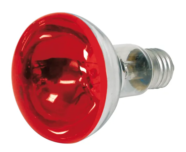 [93441] Reflektorlampe, rød, R80 60W E27