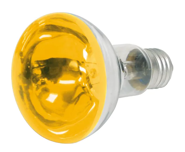 [93442] Reflektorlampe, gul, R80 60W E27
