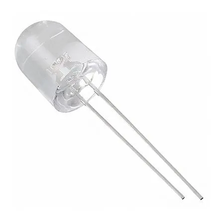 [94664] Lysdioder 10 mm, 8000mca hvid transparent