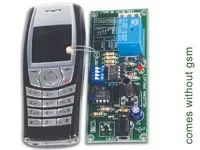 [94731] Byggesæt: Fjernbetjening via GSM tlf.