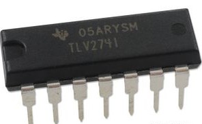 [100871] 4xOp-Amp CMOS 2,7..16V RtoR DIP14