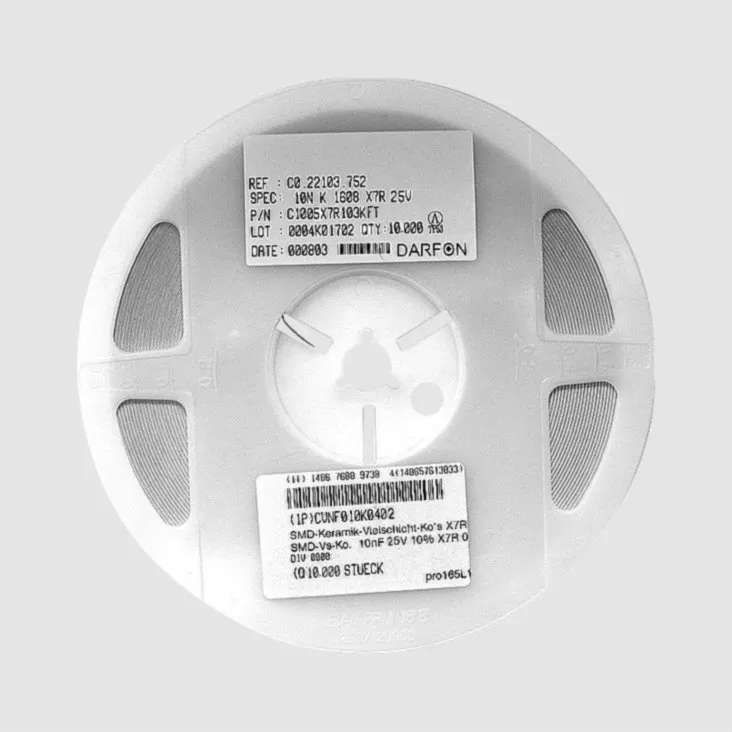 [102635] SMD MLC Capacitor 4,7nF 50V 10% X7R 0402