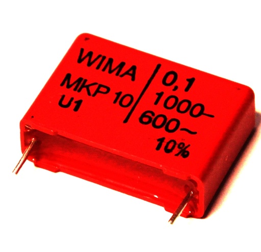 [102789] MKP Capacitor 100nF 1000V 10% P22,5