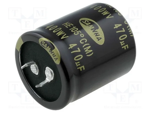[102953] El-Capacitor 470µF/400V-P10-35x40mm