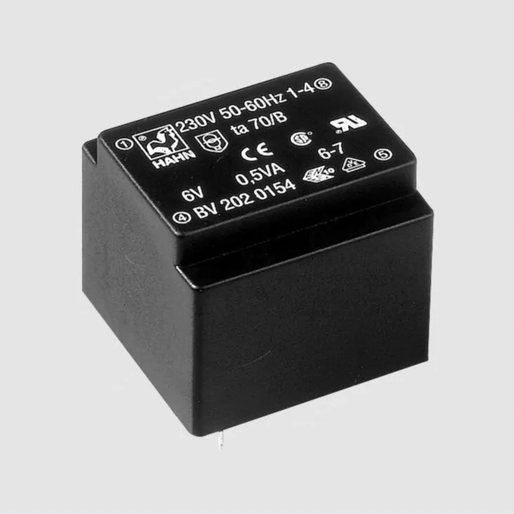 [103166] Transformer 0,5VA 230V 2x6V 42mA