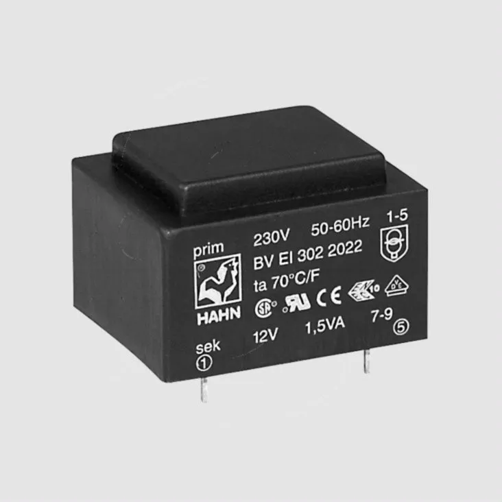 [103179] Transformer 1,5VA 230V 2x15V 2x50mA