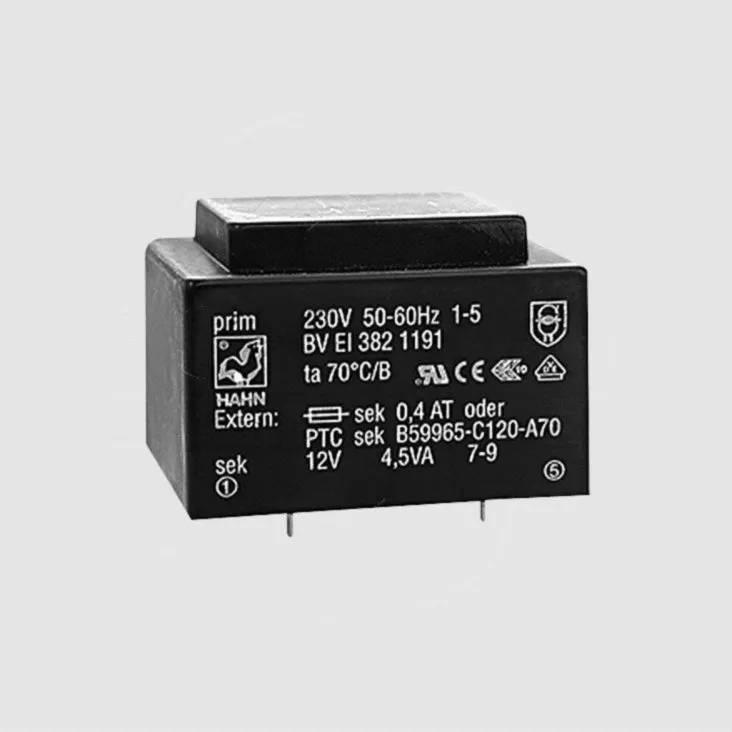 [103210] Transformer 4,5VA 230V 2x9V 2x250mA