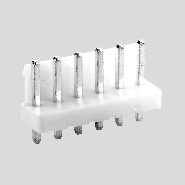 [104098] PCB Header 6-Pole Straight P3,96mm