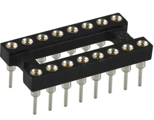 [104268] IC-Precision Socket 16pole 7,62mm
