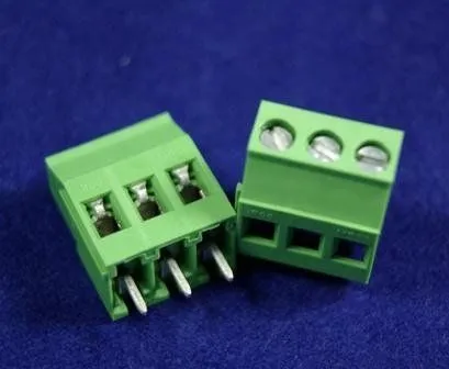 [104414] Terminal Block 320V 3-Pole Green