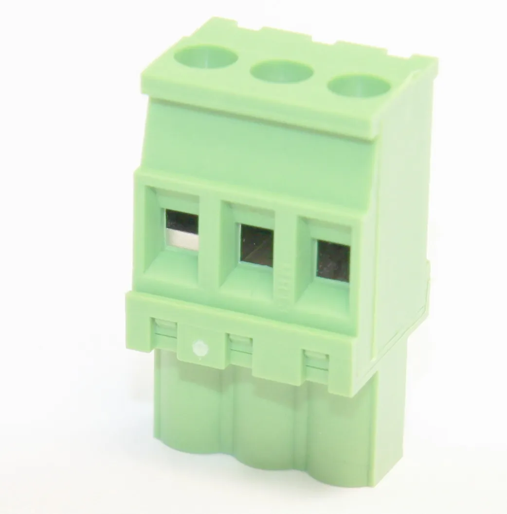 [104457] Terminal Block 320V 3-Pole Green
