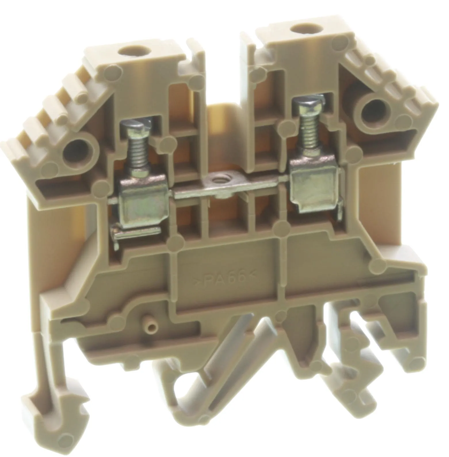 [104494] DIN-Rail Terminal 2,5mm² Beige
