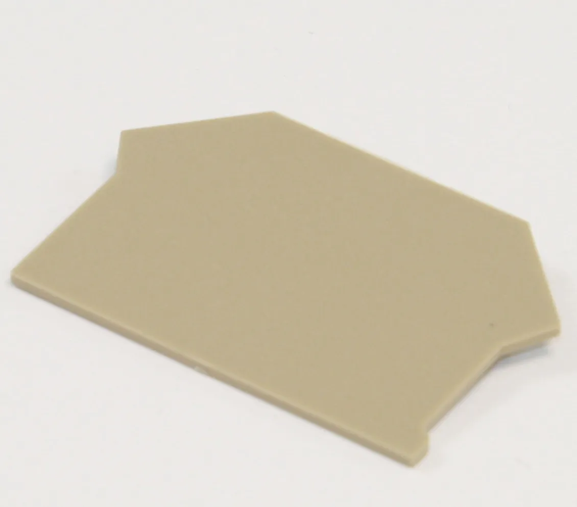 [104502] End Plate Beige