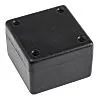 [104703] ABS Enclosure 56x56x40 Black